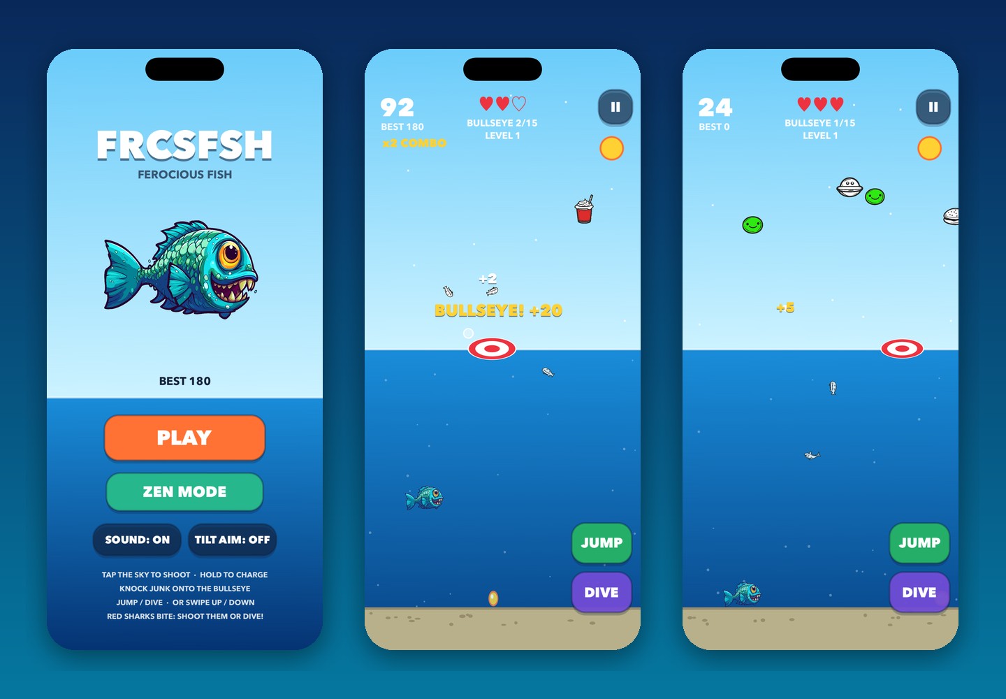 FRCSFSH: Ferocious Fish